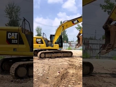 21.8 Ton CAT 323 Excavator bekas 1.30 M3 Dengan perawatan yang baik