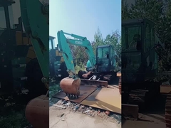 5950kg Mesin Excavator bekas Kobelco60 Dengan daya 42,4kw