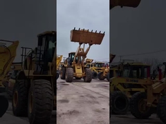 196 KW CAT966 Pemuat roda bekas 7,1m3 Kapasitas Dengan Mesin Cat C9.3B