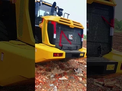 LIUGONG856 digunakan Mini Wheel Loader 170KW Rated Power Dengan 5.6m3 Ember