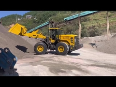 SDLG L968 Heavy Duty Used Wheel Loader Kecepatan Tinggi Dengan Kapasitas 6m3